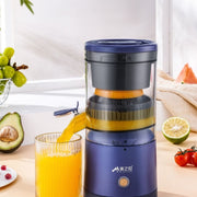 Mini presse-agrumes électrique portable USB, mixeur rechargeable, pour jus de fruits frais, citron, machine domestique