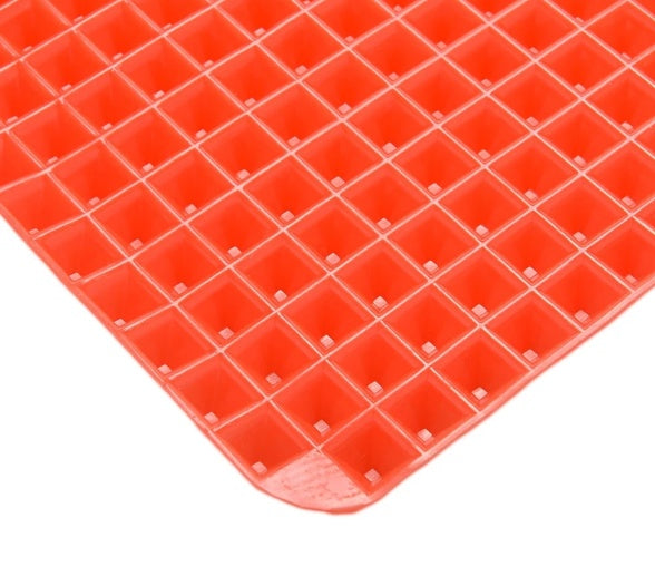 Tapis de cuisson pyramidal en silicone antiadhésif avec grille, polyvalent, résistant à la chaleur, pour four et barbecue, ustensiles de cuisine