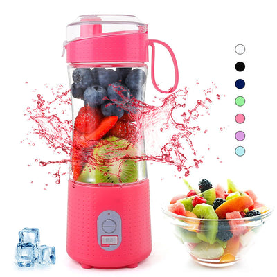 Mixeur portable pour milkshakes et smoothies, format individuel, pour voyage, avec port USB rechargeable