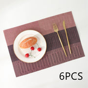 Tapis de bol rectangulaire simple et moderne pour cuisine nordique, résistant à la chaleur
