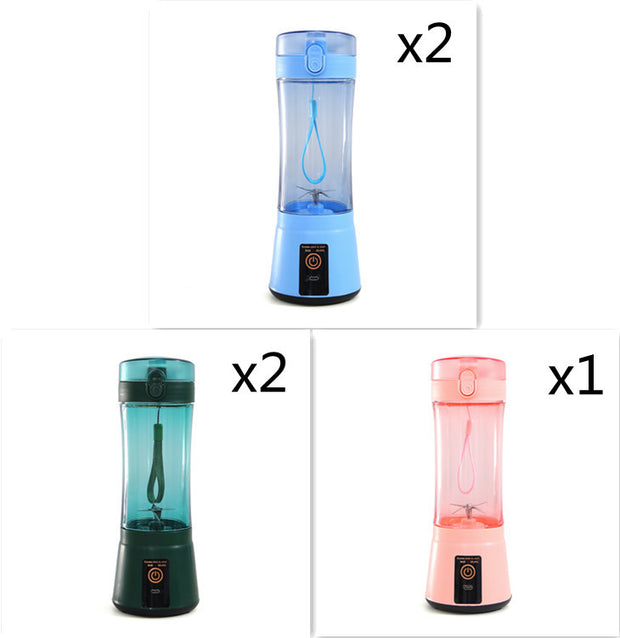 Presse-agrumes électrique portable sans fil, rechargeable par USB, mini mixeur multifonction pour smoothies d'été, fournitures de cuisine