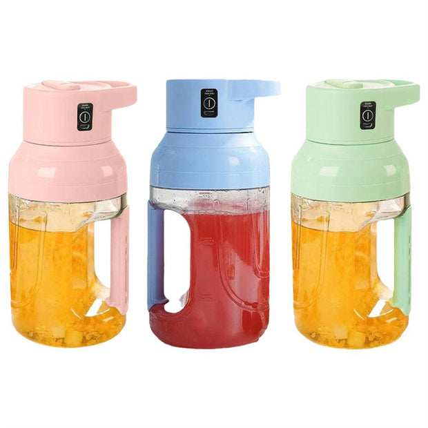 Presse-agrumes électrique portable grande capacité 1500 ml, rechargeable par USB, mixeur électrique portable, gadget de cuisine