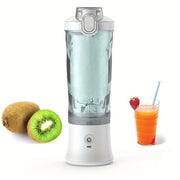 Mixeur portable 600 ml, presse-agrumes électrique, mixeur de fruits, 4 000 mAh, rechargeable par USB, mini mixeur pour smoothies, presse-agrumes personnel, couleur
