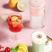 Mixeur portable multifonction, presse-agrumes électrique, bouteille de sport, mixeur de fruits, rechargeable par USB, mixeur de smoothies, extracteur de jus de fruits