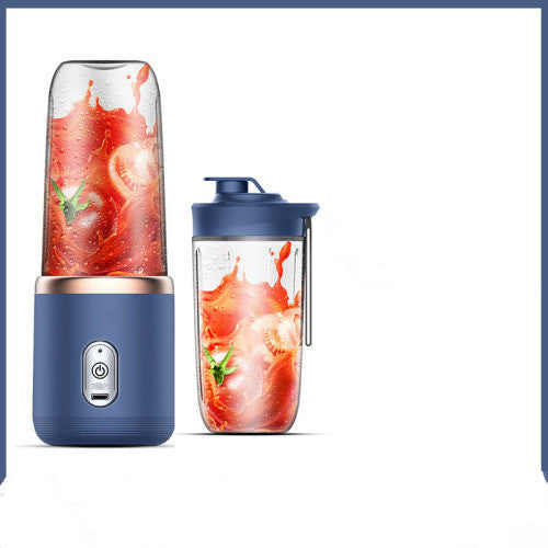 Mini mixeur portable à 6 lames, extracteur de jus, smoothie, chargement USB, presse-fruits, mixeur, broyeur à glace, presse-agrumes portable
