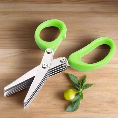 Ciseaux de Cuisine - MultiLayersScissor™ - Vert - Cuisine Mieux