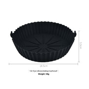 Tapis de cuisson en silicone pour friteuse à air