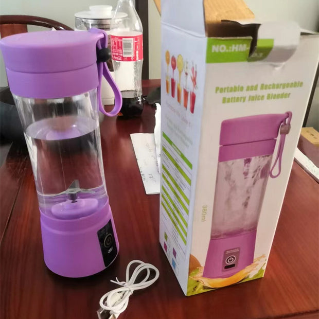 Mixeur portable rechargeable par USB, mini mixeur de jus de fruits pour la cuisine, mini presse-agrumes électrique portable simple pour la maison