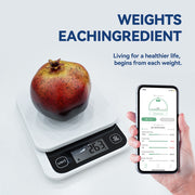 Balance de cuisine intelligente, balance nutritionnelle, balance de calories, balance de cuisson numérique avec application de calcul de nutrition