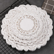 Tapis de cuisson spécial pour aliments avec fond fleuri en papier absorbant l'huile