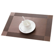 Tapis de bol rectangulaire simple et moderne pour cuisine nordique, résistant à la chaleur