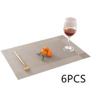 Tapis de bol rectangulaire simple et moderne pour cuisine nordique, résistant à la chaleur