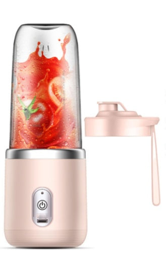 Mini mixeur portable à 6 lames, extracteur de jus, smoothie, chargement USB, presse-fruits, mixeur, broyeur à glace, presse-agrumes portable
