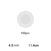 Tapis de cuisson spécial pour aliments avec fond fleuri en papier absorbant l'huile