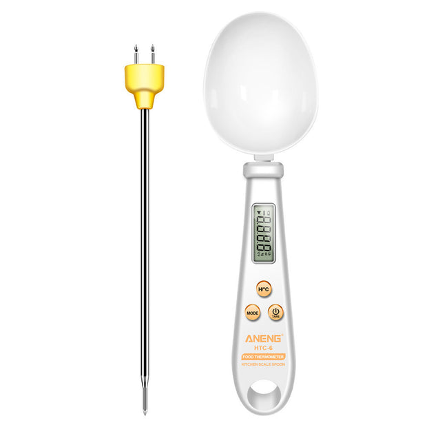 Balance électronique multifonctionnelle à affichage numérique, cuillère doseuse, deux en un, gadgets de cuisine