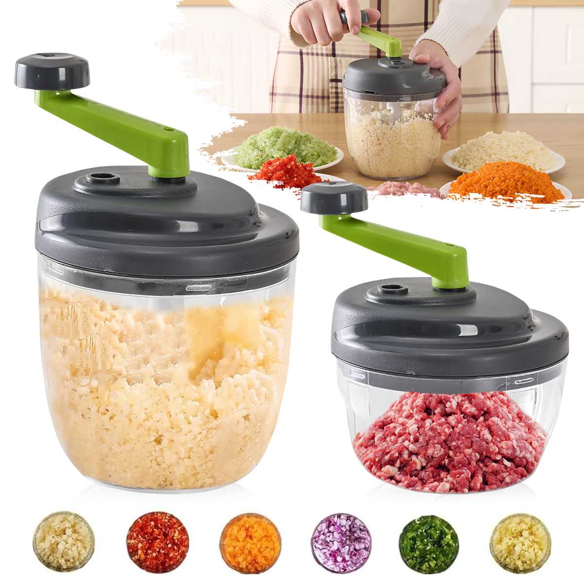 hachoir manuel aliments