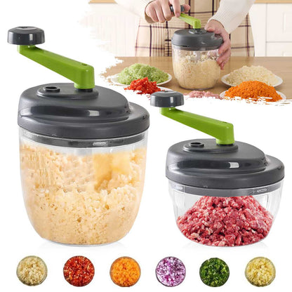 hachoir manuel aliments