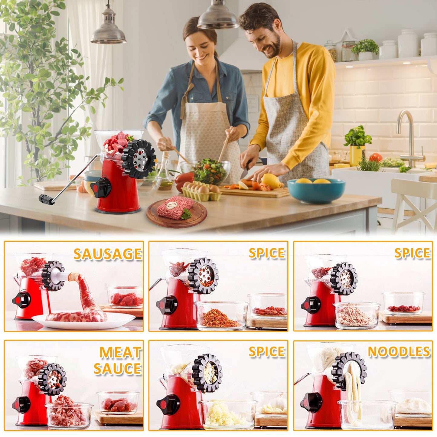 hachoir pour viande multifontion